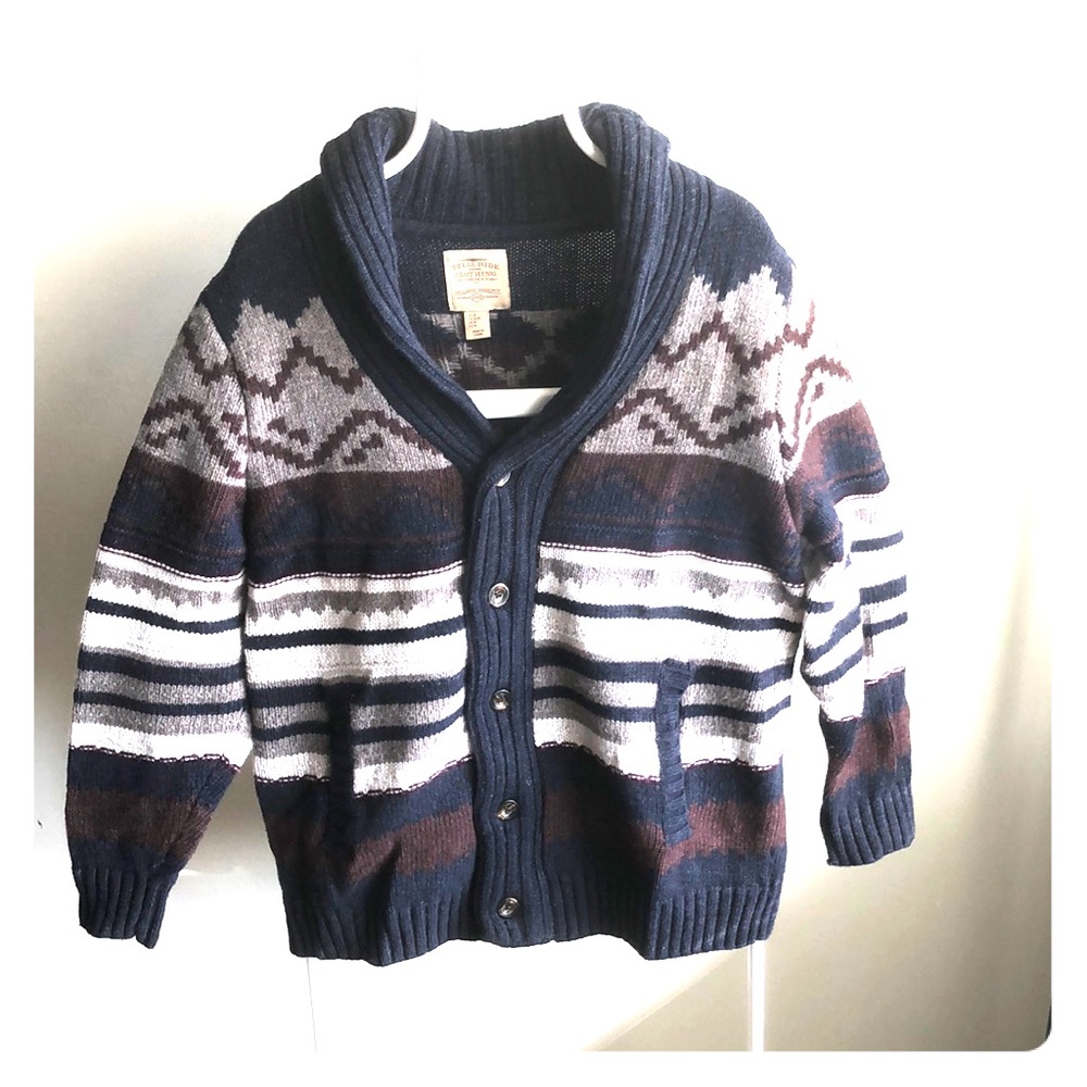 Button up sweater